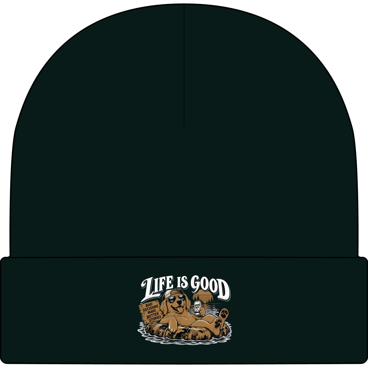 Life is Good Floatin' - AS Colour 1107 Cuff Beanie