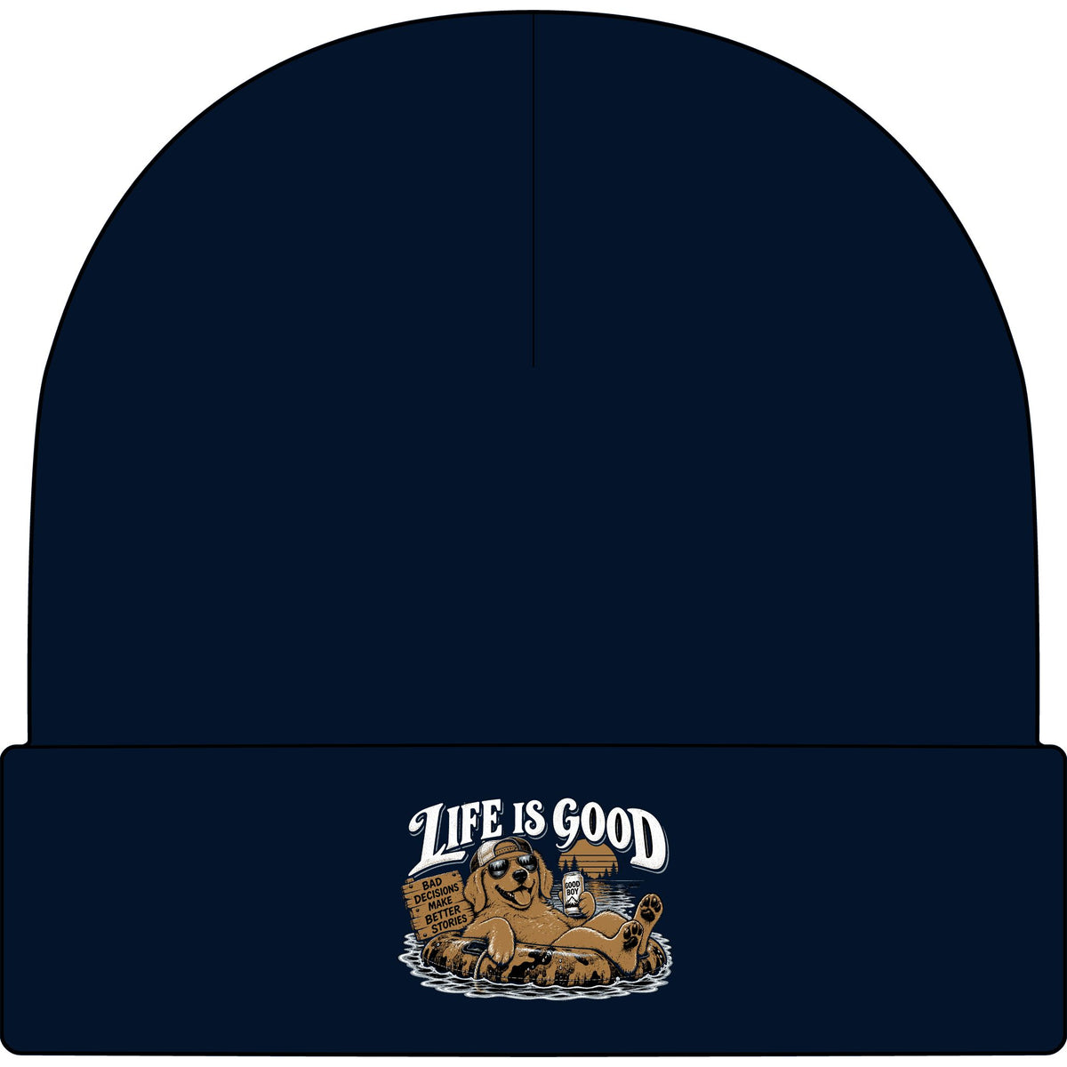 Life is Good Floatin' - AS Colour 1107 Cuff Beanie