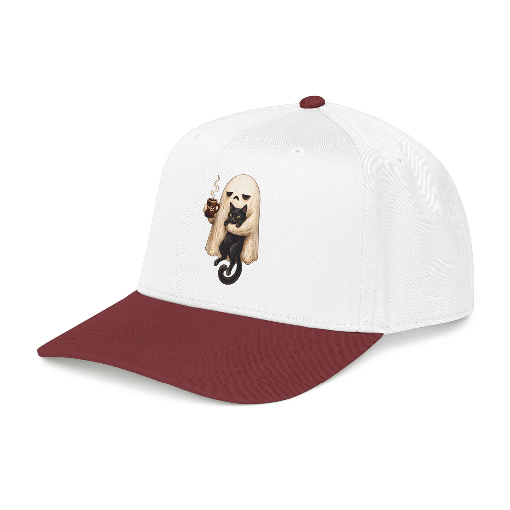 Meh Ghost and Black Cat - OTTO Baseball Hat