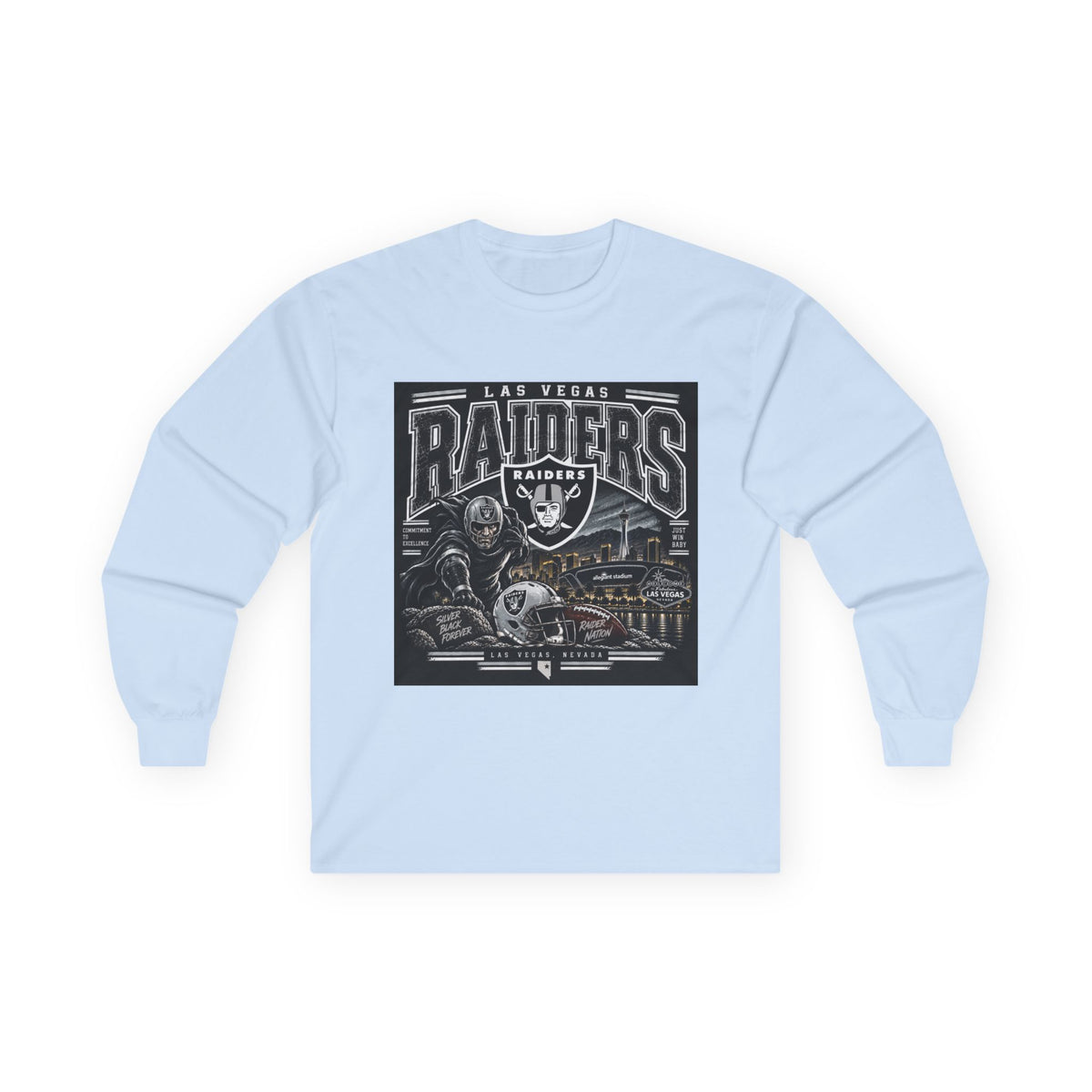 Las Vegas Raiders Nation - Unisex Ultra Cotton Long Sleeve Tee