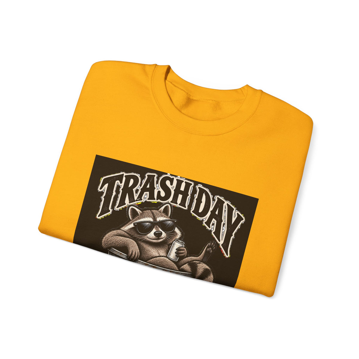 Trash Day Rest Day - Crewneck Sweatshirt