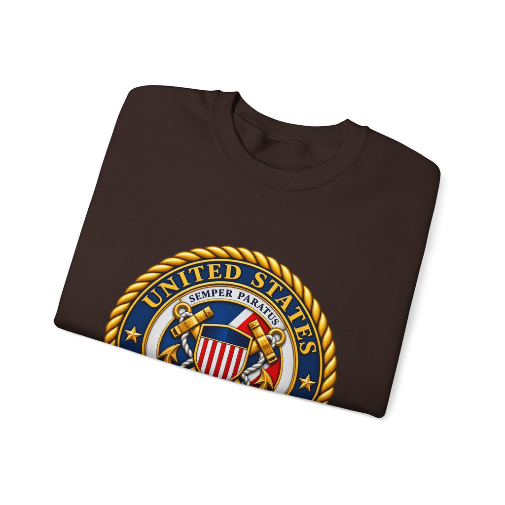 U.S. Coast Guard Emblem - Crewneck Sweatshirt