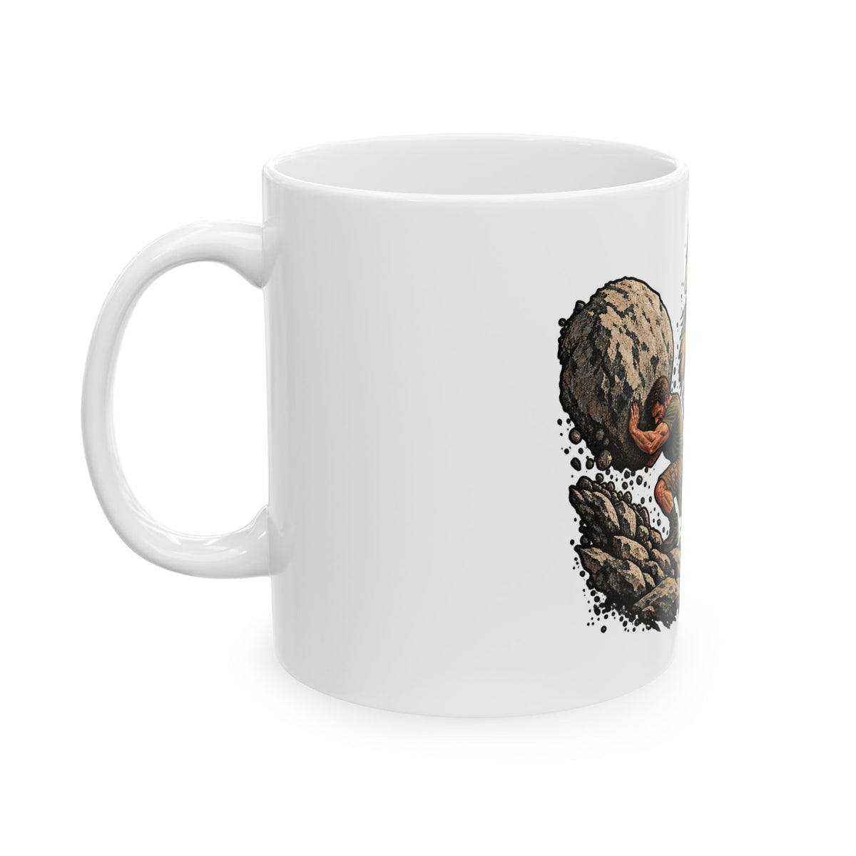 A Man Who Avoids Suffering - Ceramic Mug 11oz and 15oz