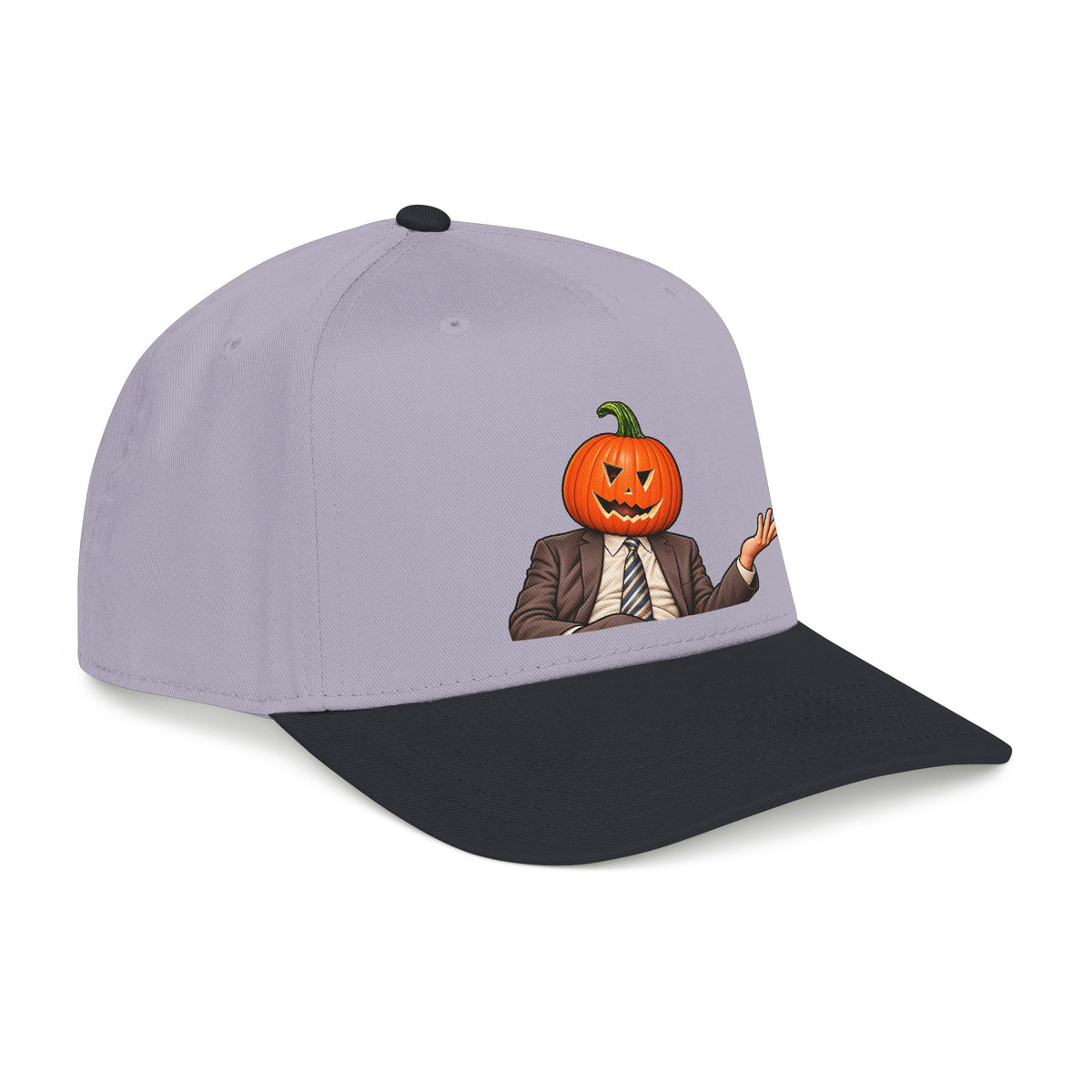 Pumpkin Head Office Cartoon - OTTO Baseball Hat