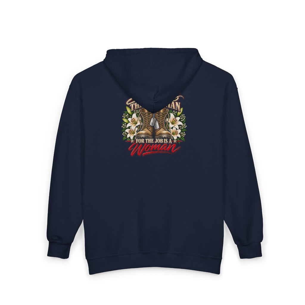 Sometimes Best Man Woman - Full-Zip Hooded Sweatshirt
