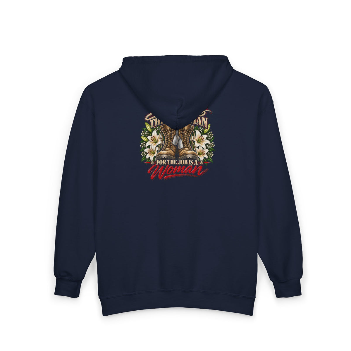 Sometimes Best Man Woman - Full-Zip Hooded Sweatshirt
