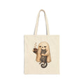 Meh Ghost and Gray Tabby Cat - Canvas Tote
