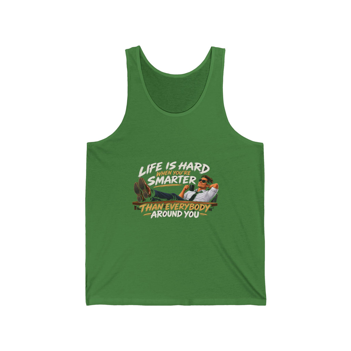 Smarter Than Everybody - Athletic Tank