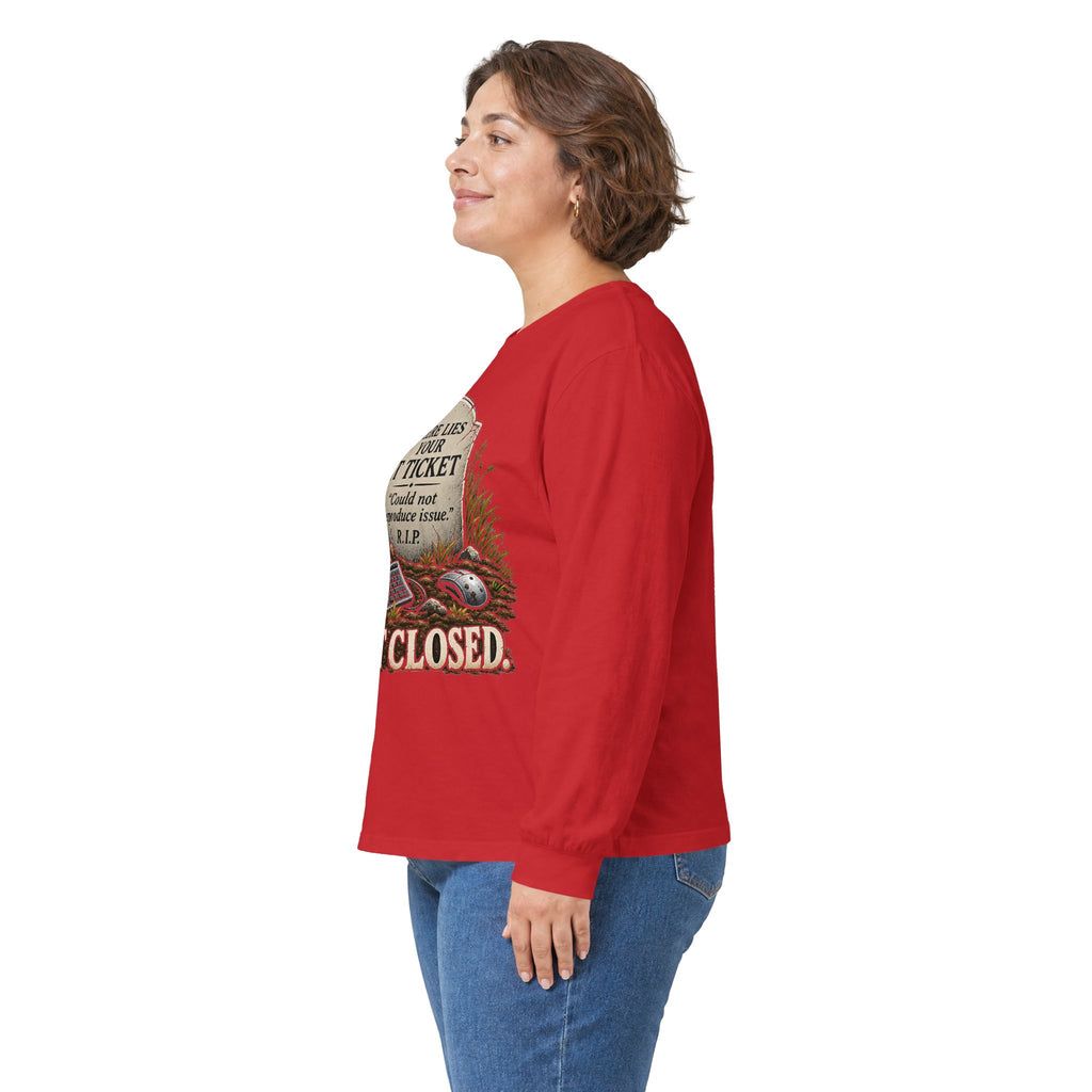 Ticket Closed - Unisex Ultra Cotton Long Sleeve Tee