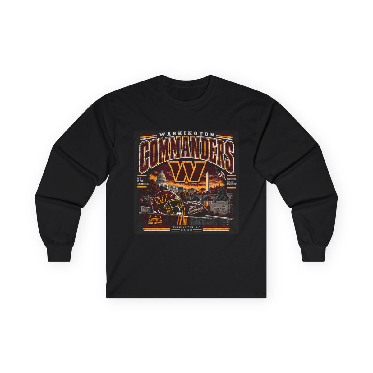 Washington Commanders Pride - Unisex Ultra Cotton Long Sleeve Tee