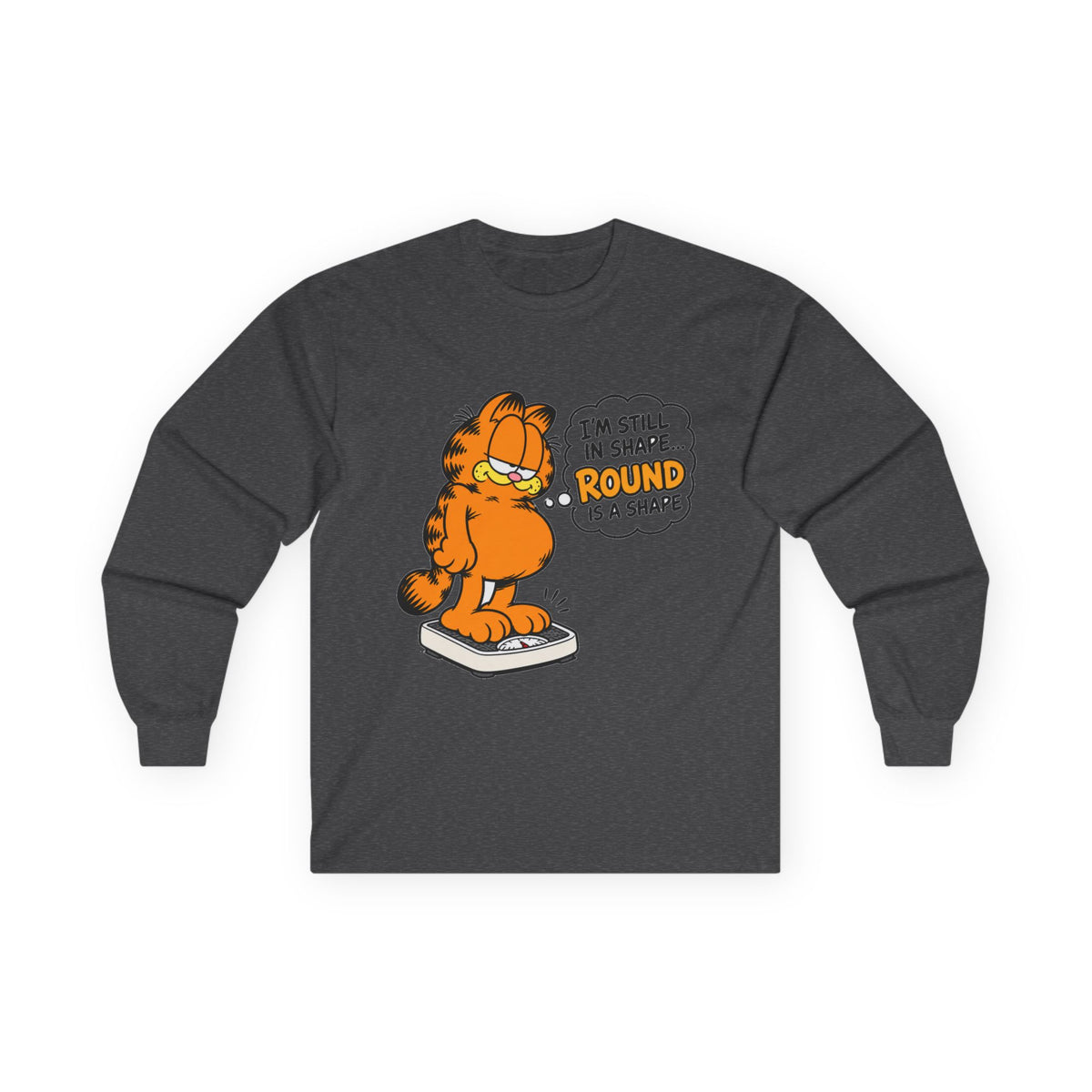 Round Shape Garfield - Unisex Ultra Cotton Long Sleeve Tee