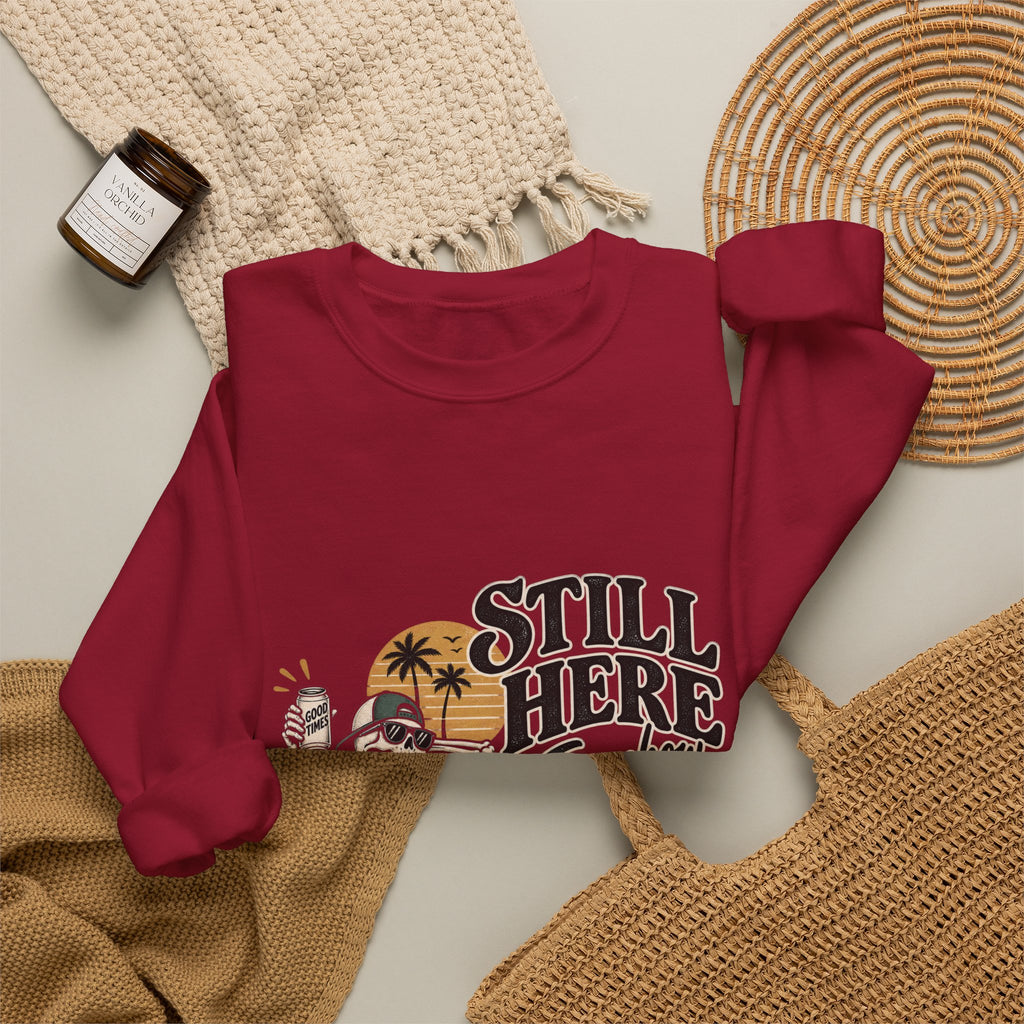 Still Here Somehow - Crewneck Sweatshirt