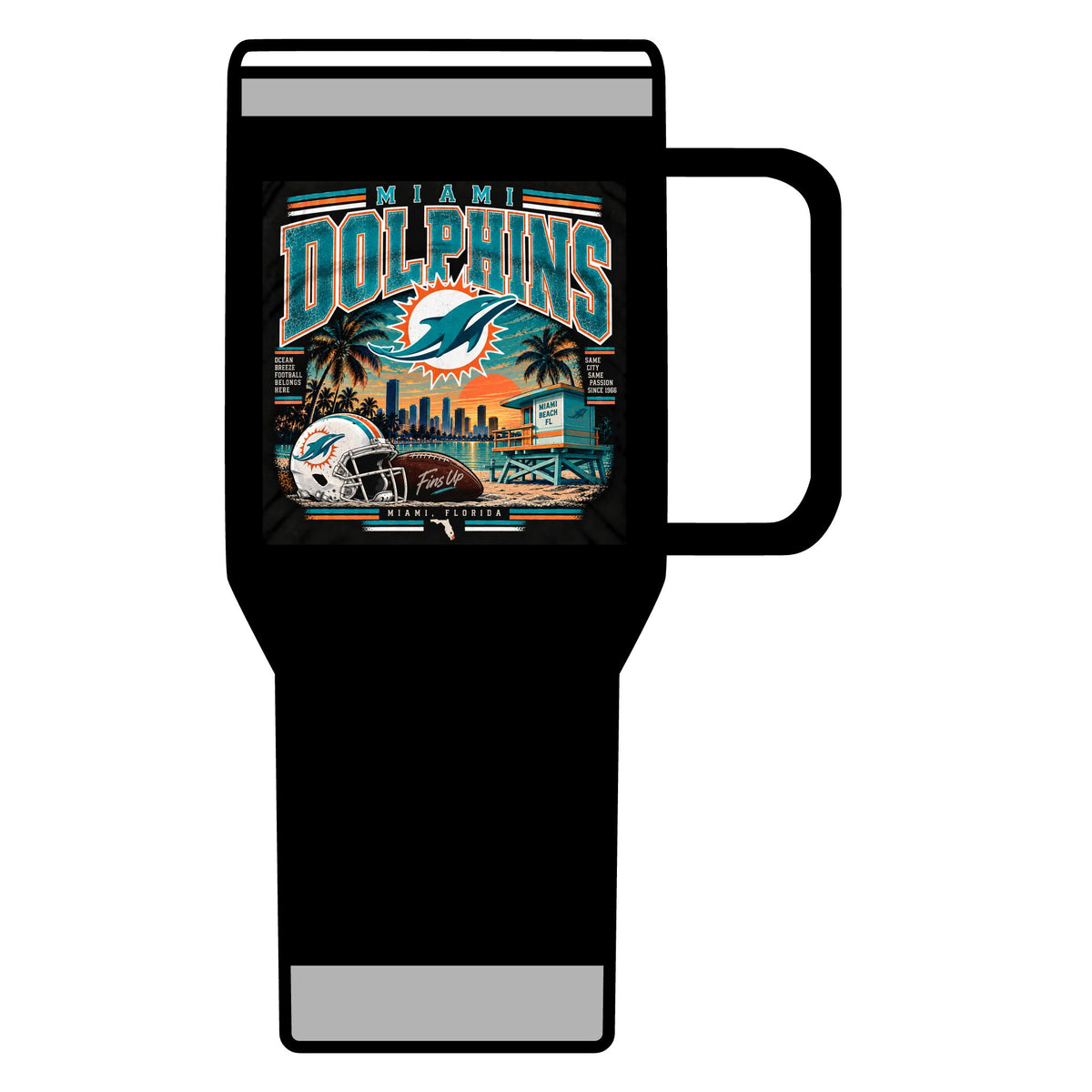 Miami Dolphins Paradise - 20oz Insulated Mug