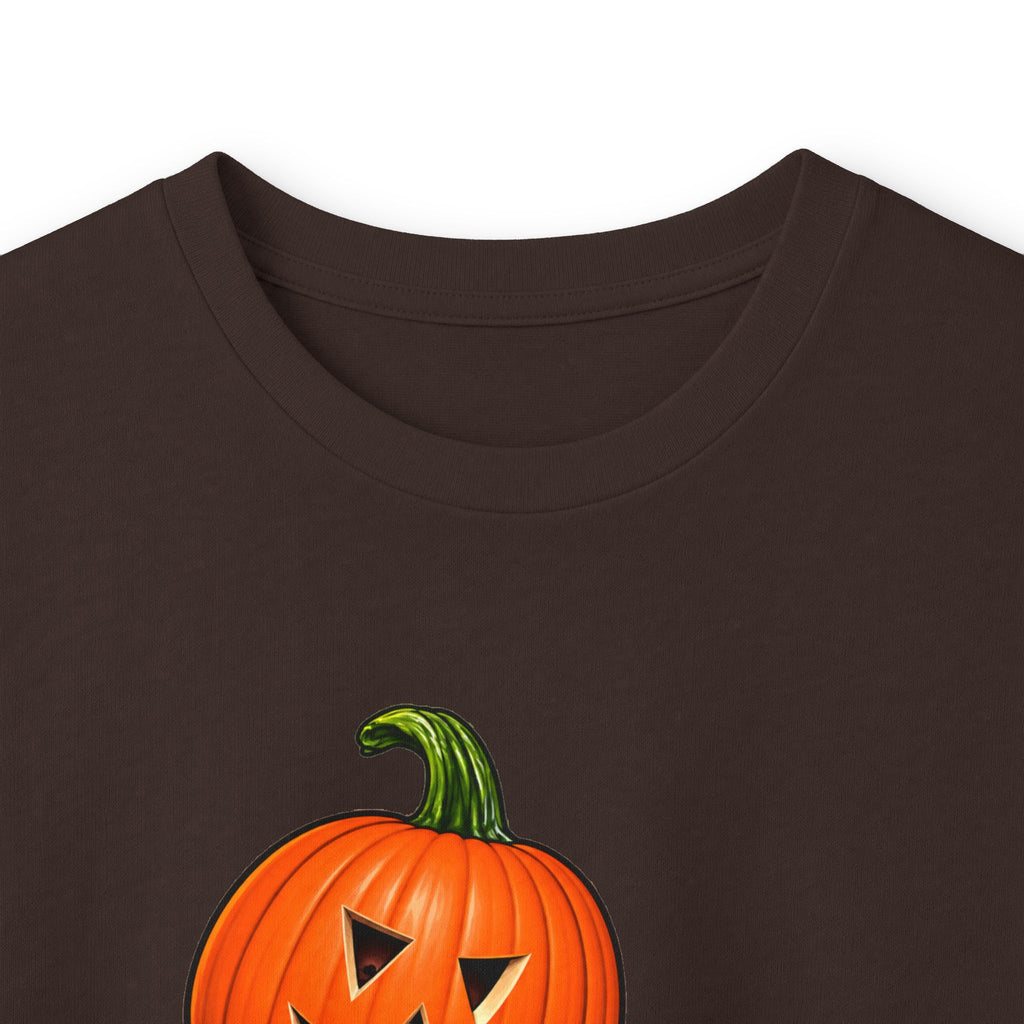 Pumpkin Head Office Cartoon - Unisex Ultra Cotton Long Sleeve Tee