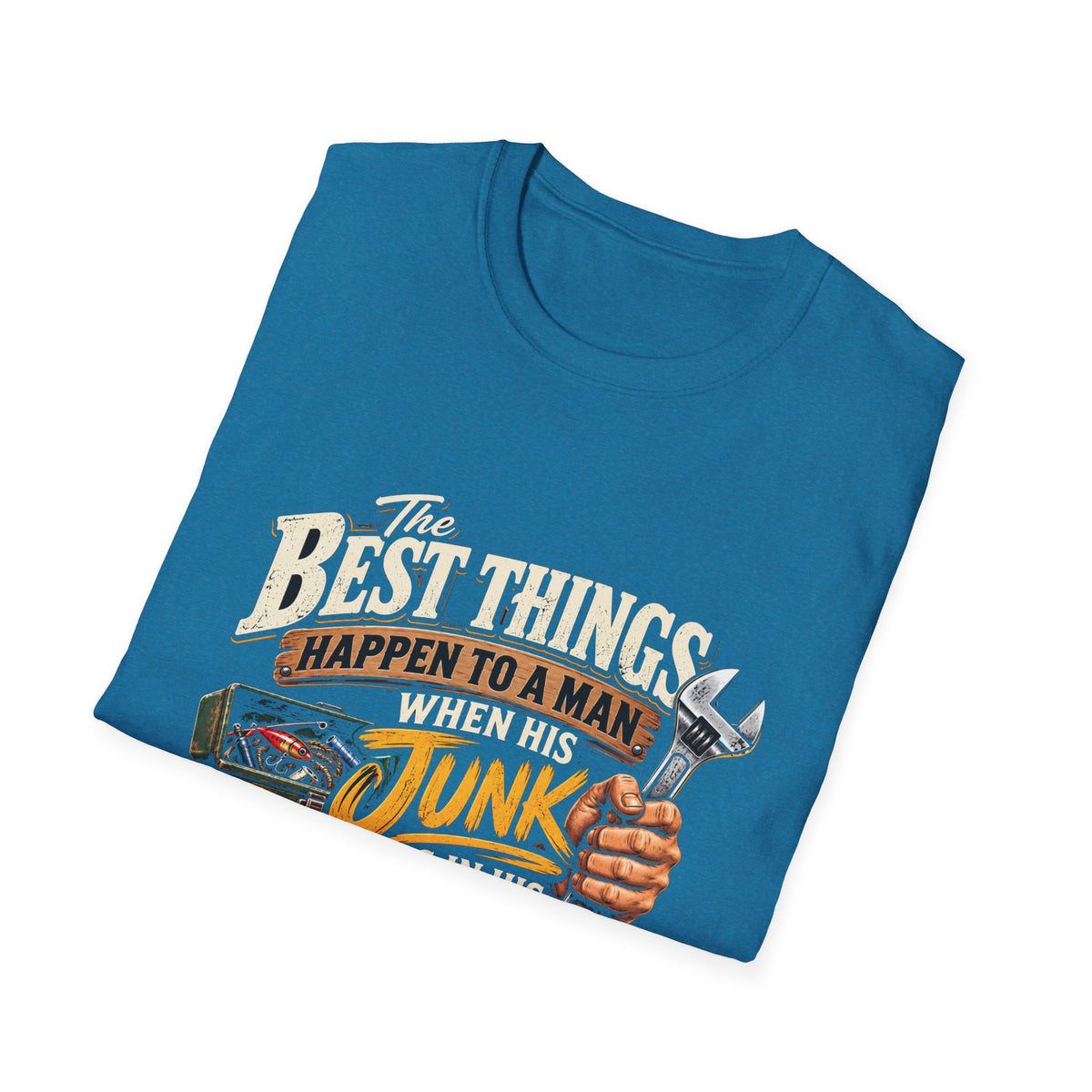 Best Things Happen in a Man's Hand - Classic Tee