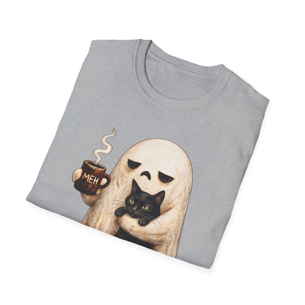 Meh Ghost and Black Cat - Classic Tee