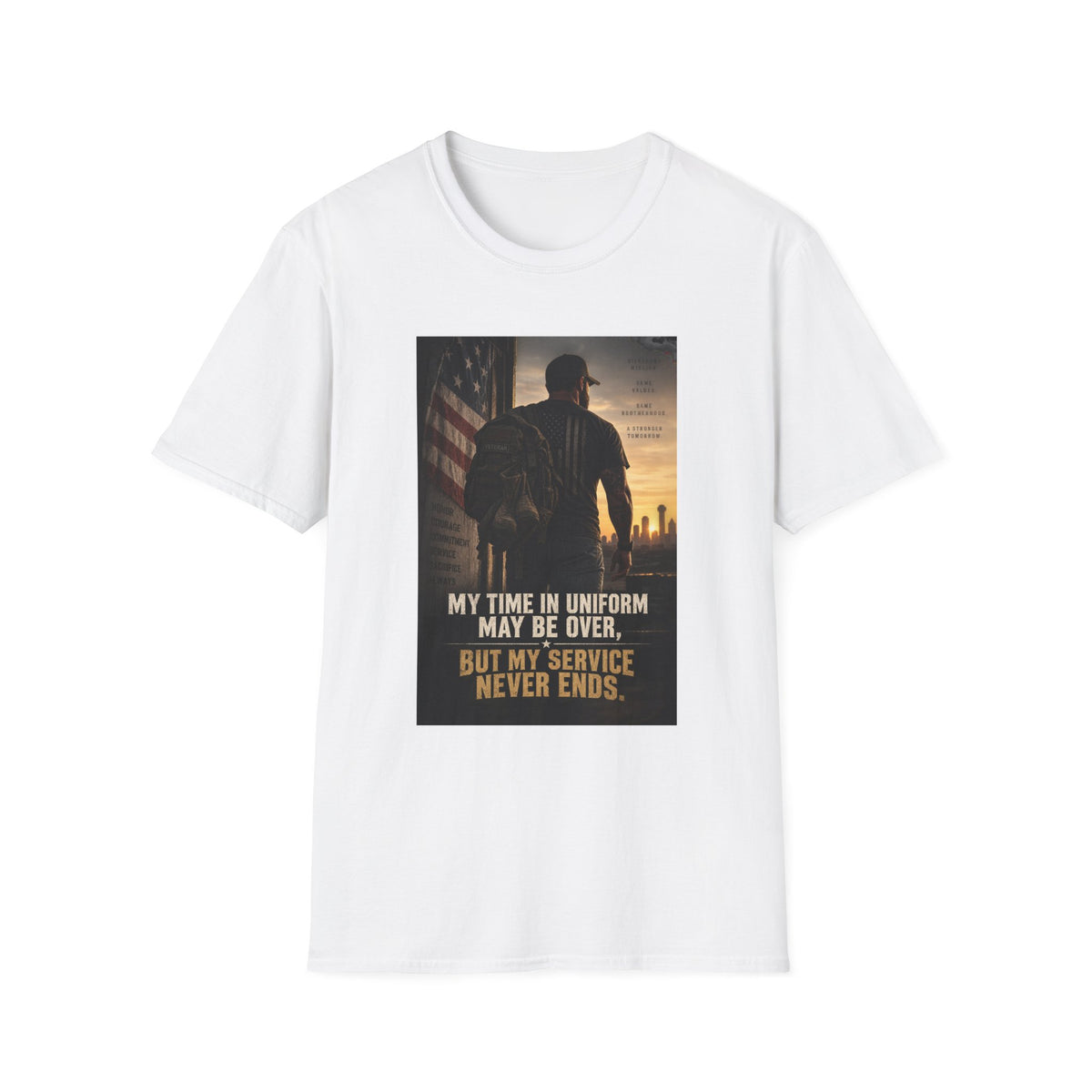 Service Never Ends - Classic Tee