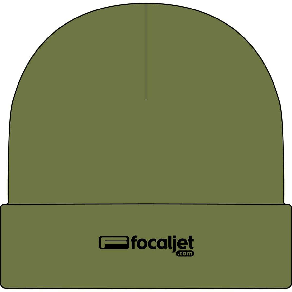 FocalJet Classic Logo Tee - AS Colour 1107 Cuff Beanie