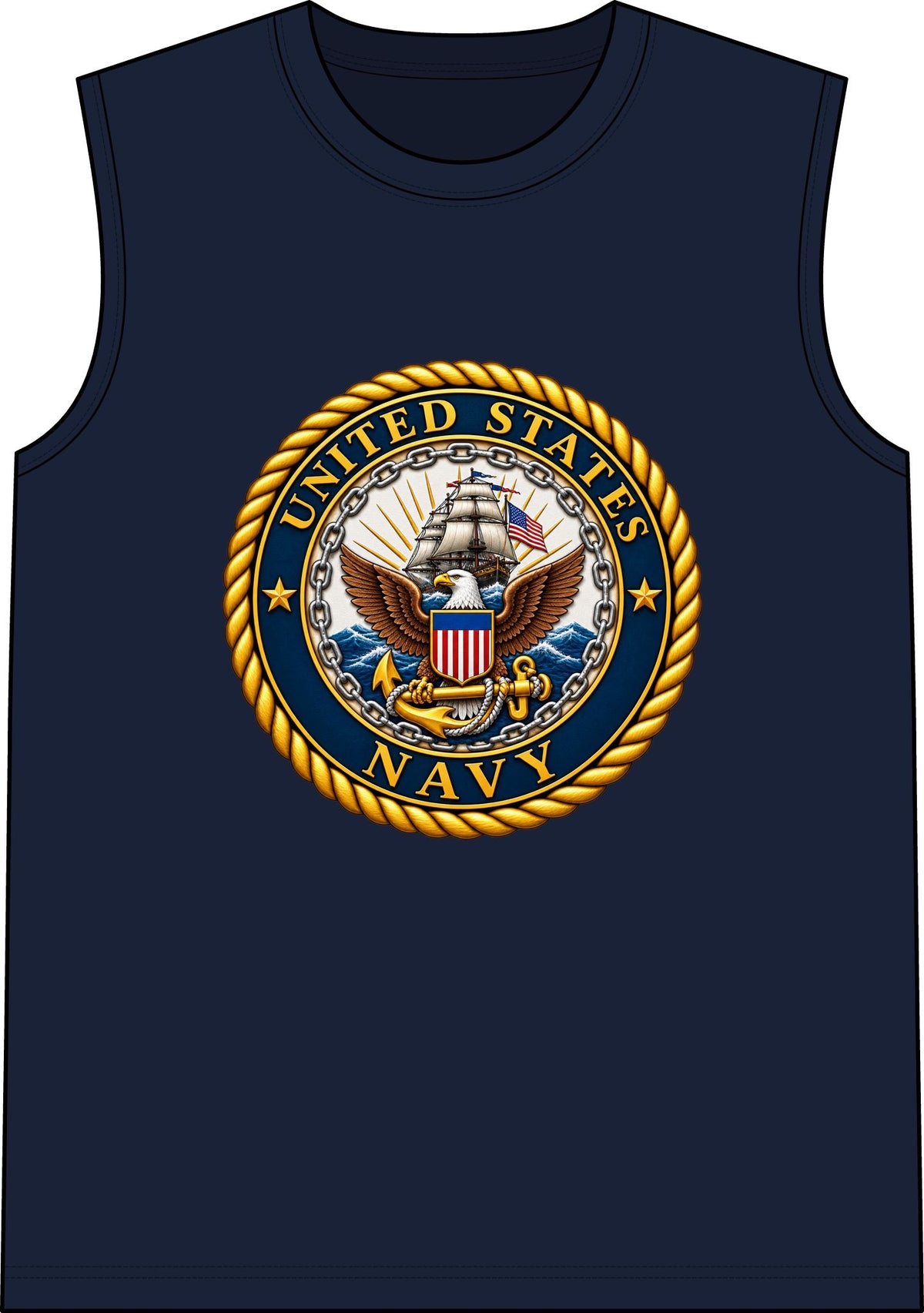 U.S. Navy Emblem - Classic Tank