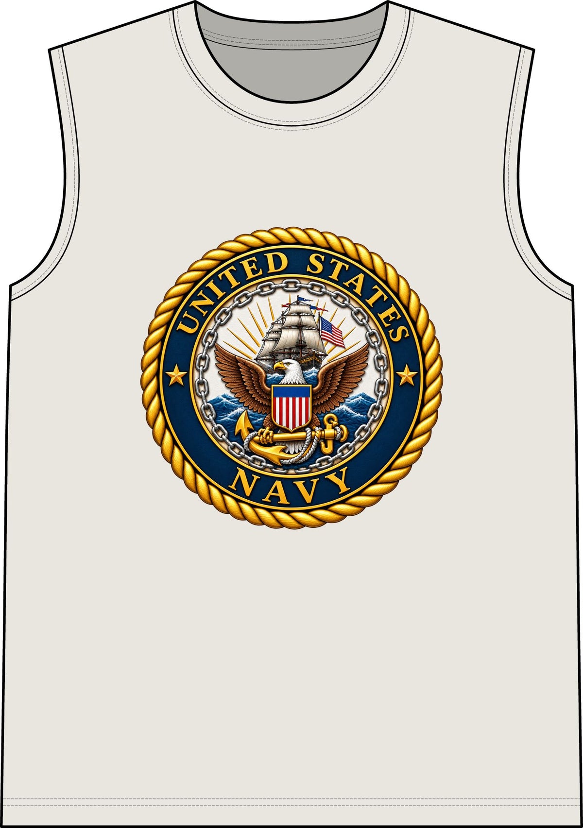 U.S. Navy Emblem - Classic Tank