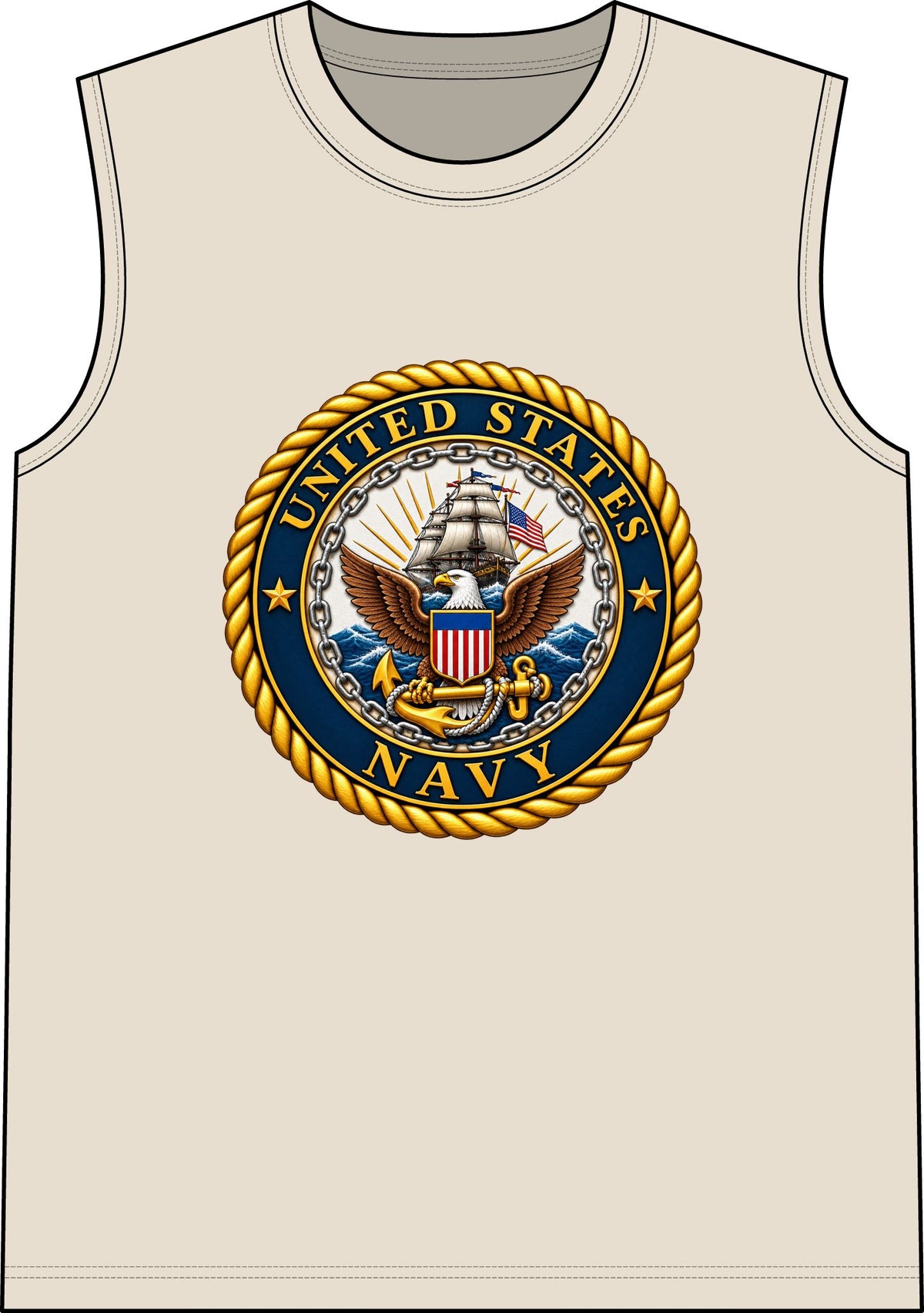 U.S. Navy Emblem - Classic Tank