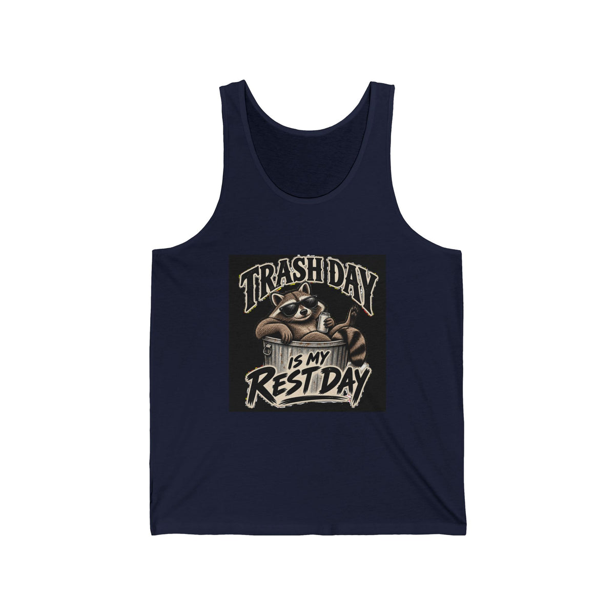 Trash Day Rest Day - Athletic Tank