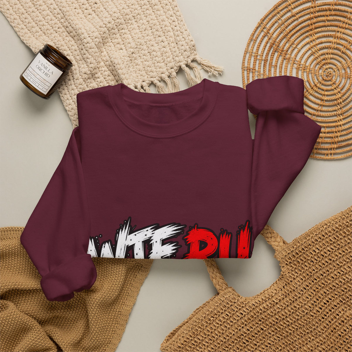 WTF RU LOOKIN AT - Crewneck Sweatshirt