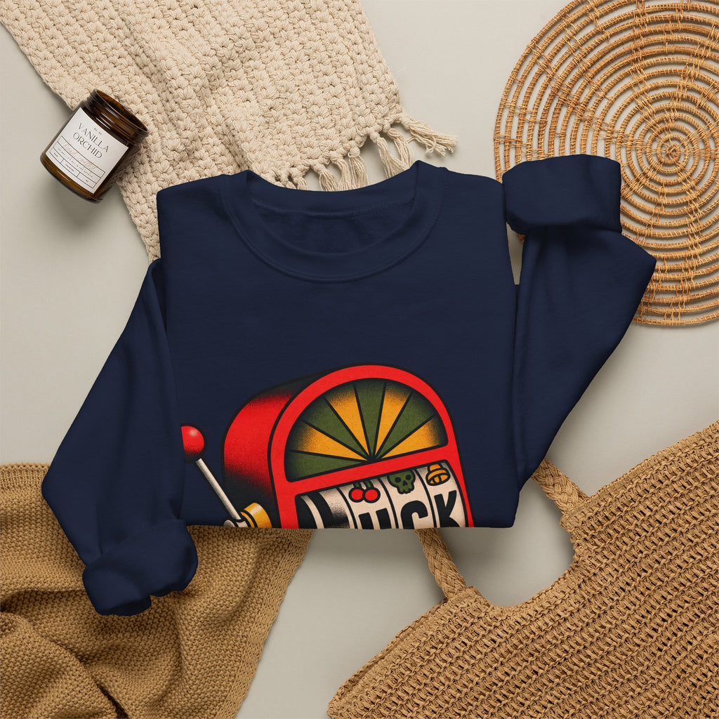 Fuck Slot Machine - Crewneck Sweatshirt