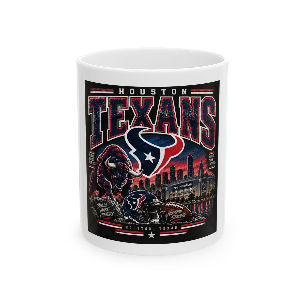 Houston Texans Gridiron Glory - Ceramic Mug 11oz and 15oz