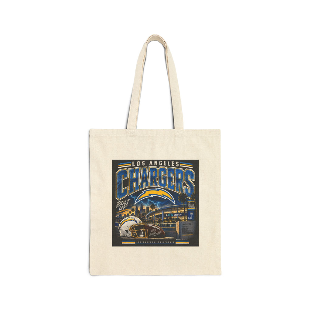 Los Angeles Chargers Bolt Up - Canvas Tote
