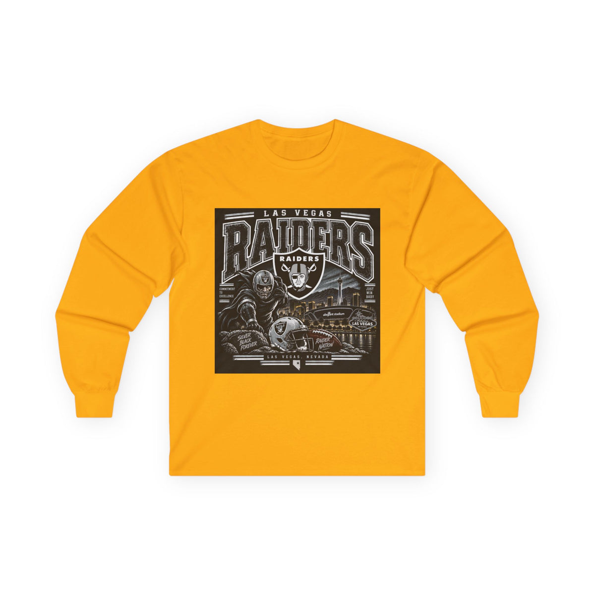 Las Vegas Raiders Nation - Unisex Ultra Cotton Long Sleeve Tee