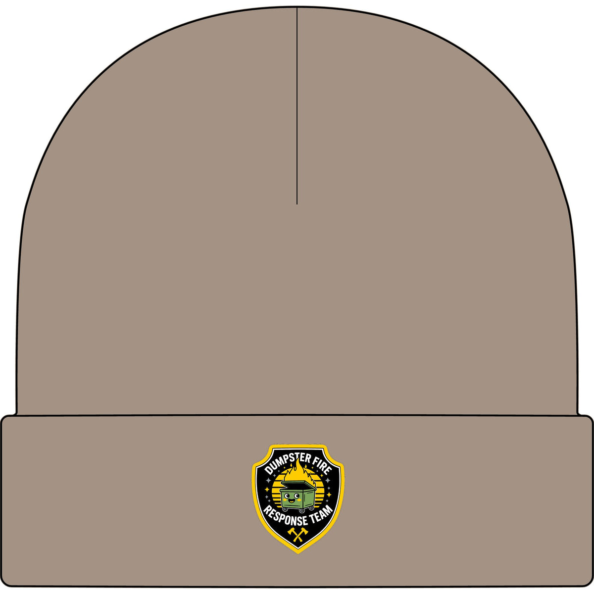 Dumpster Fire Response Team - AS Colour 1107 Cuff Beanie