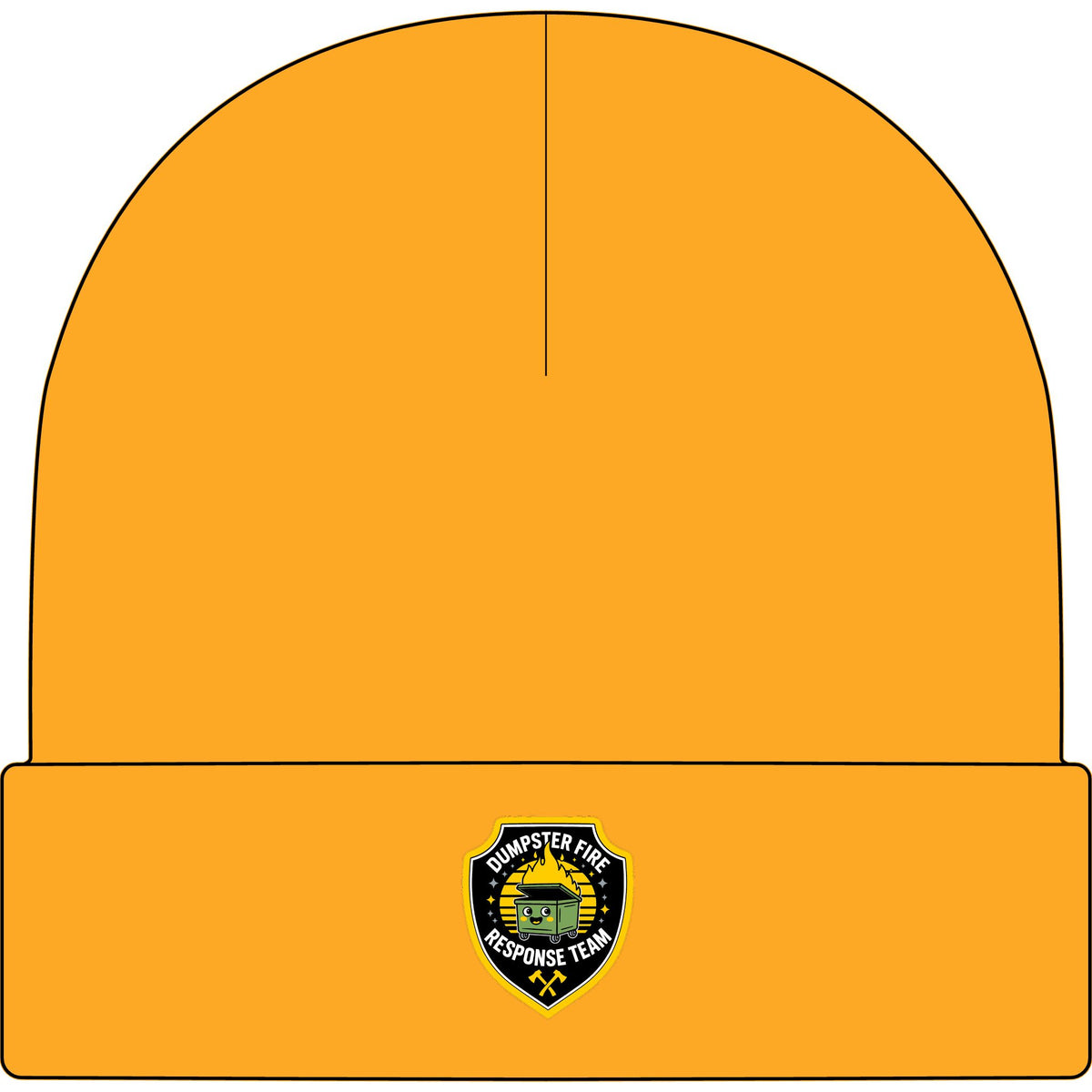 Dumpster Fire Response Team - AS Colour 1107 Cuff Beanie