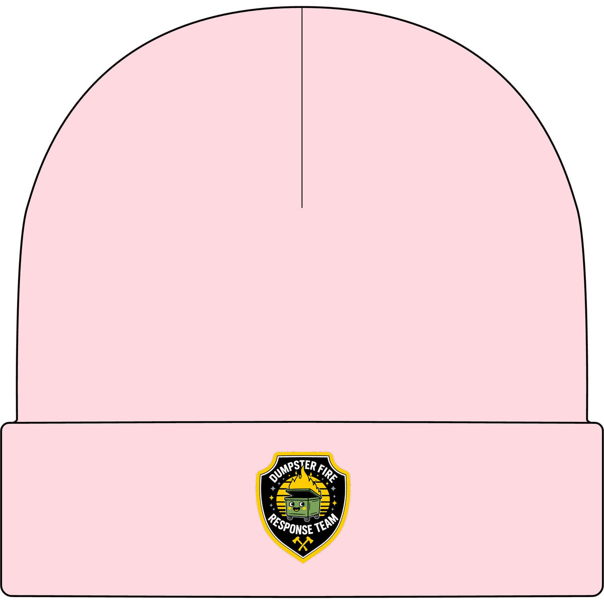 Dumpster Fire Response Team - AS Colour 1107 Cuff Beanie