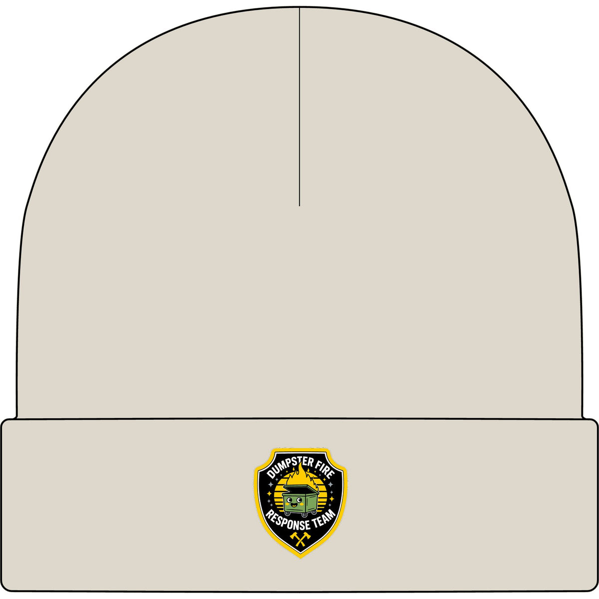 Dumpster Fire Response Team - AS Colour 1107 Cuff Beanie
