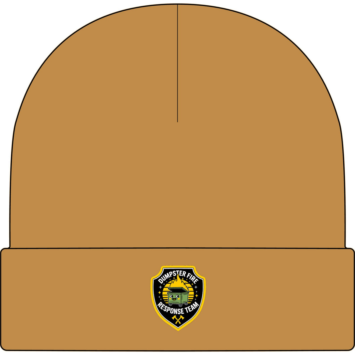 Dumpster Fire Response Team - AS Colour 1107 Cuff Beanie