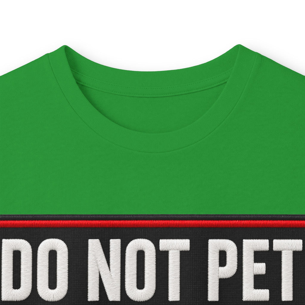 Do Not Pet - Service Dog Patch - Unisex Ultra Cotton Long Sleeve Tee