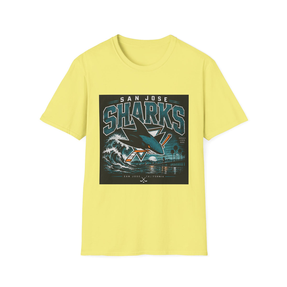 Sharks Wave Hockey Tee - Classic Tee