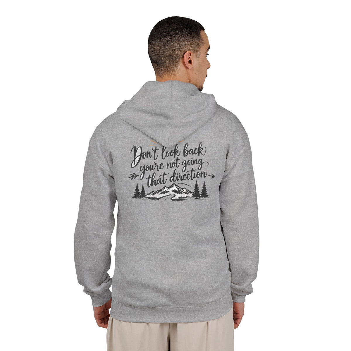 Don't Look Back - Full-Zip Hooded Sweatshirt