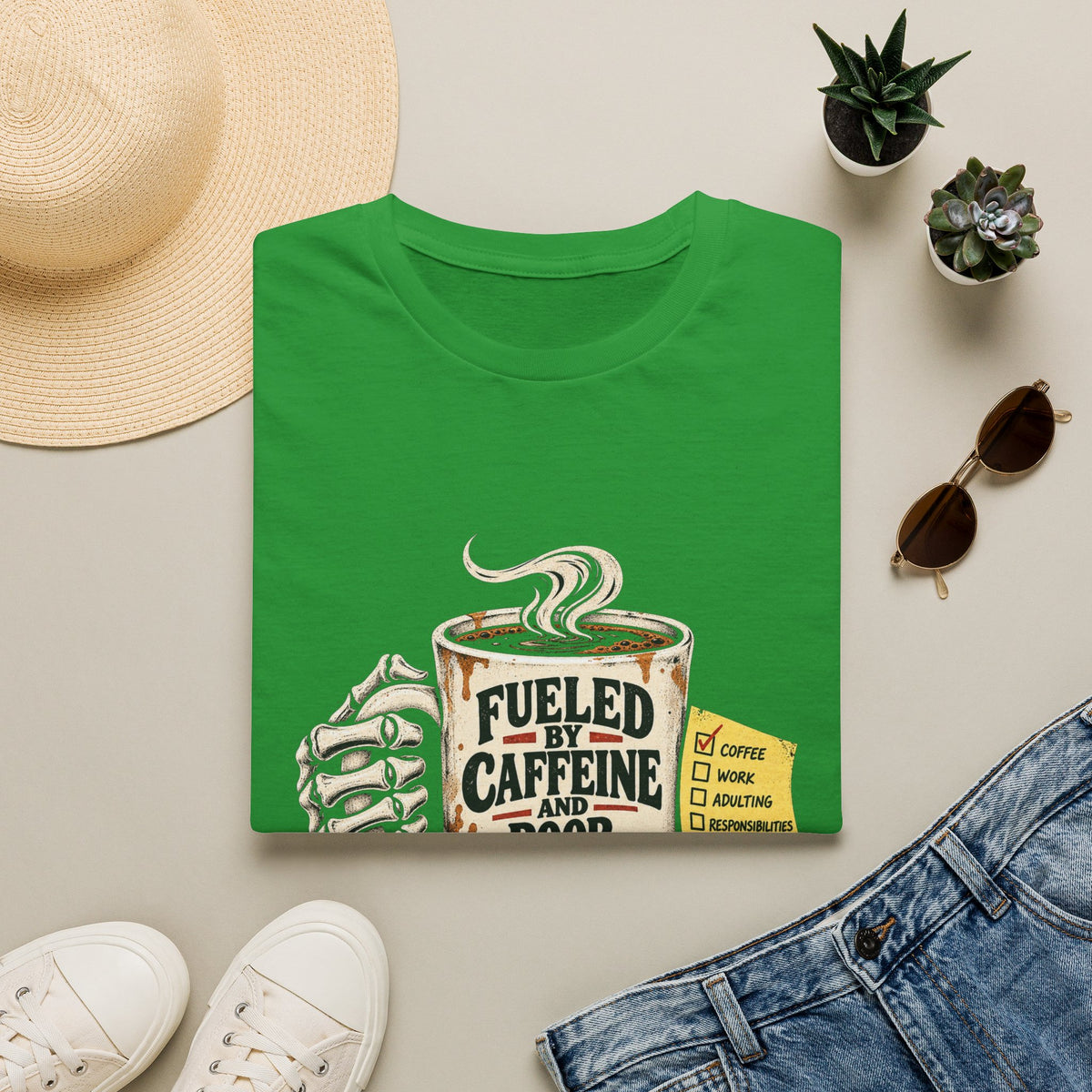 Fueled by Caffeine - Classic Tee