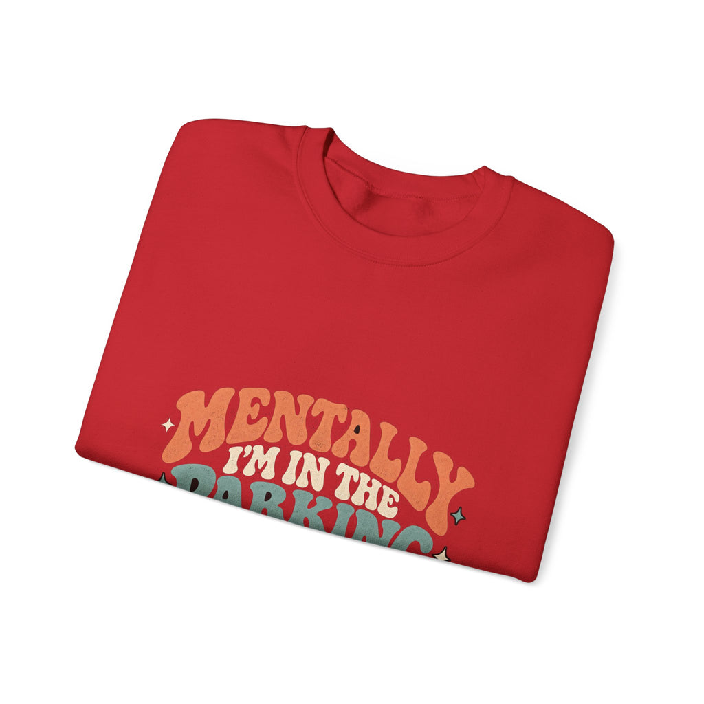 Secretly Plotting Dark Parking - Crewneck Sweatshirt