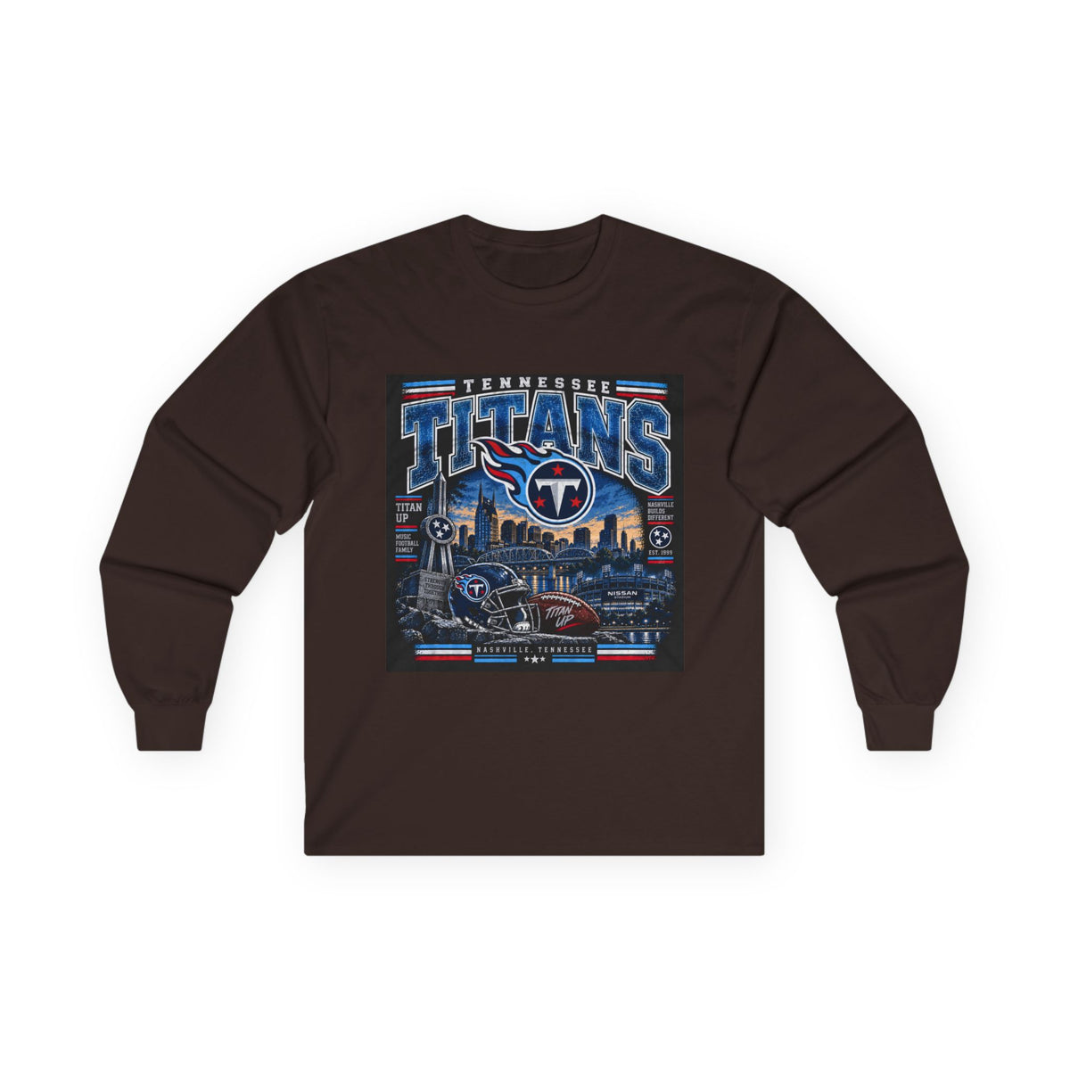 Tennessee Titans Nashville Pride - Unisex Ultra Cotton Long Sleeve Tee