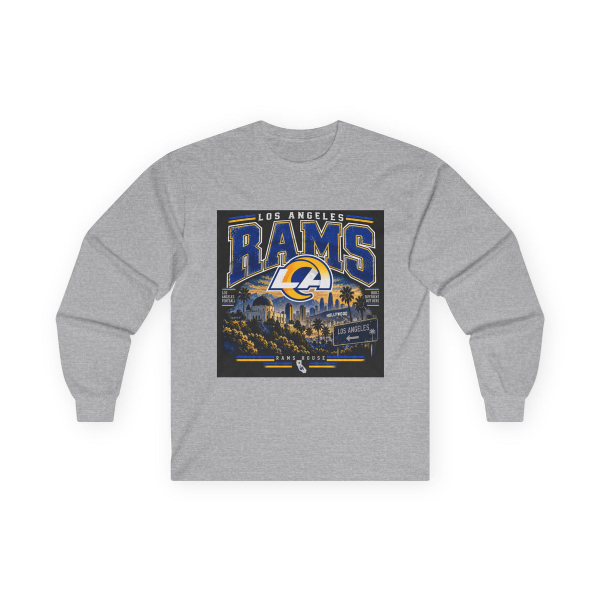 LA Rams House Pride - Unisex Ultra Cotton Long Sleeve Tee