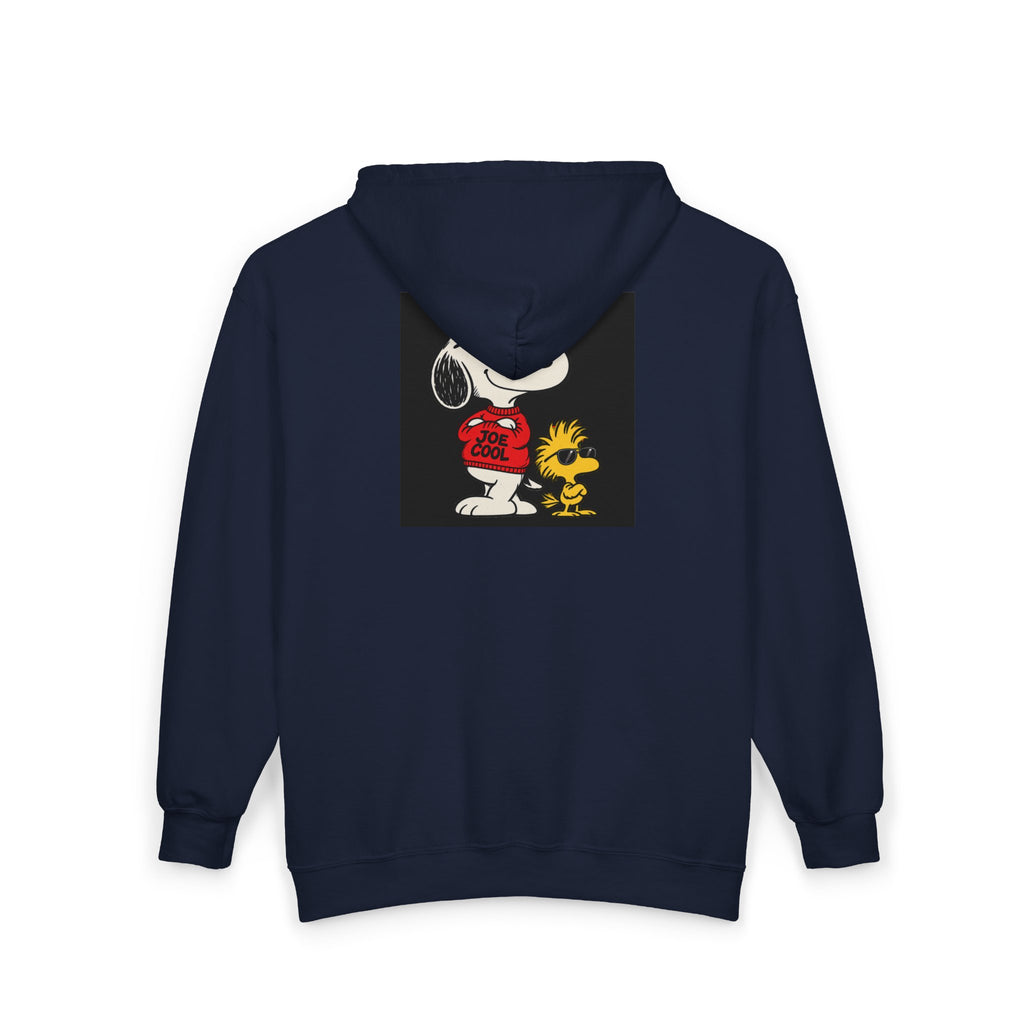 Joe Cool Vibes - Full-Zip Hooded Sweatshirt
