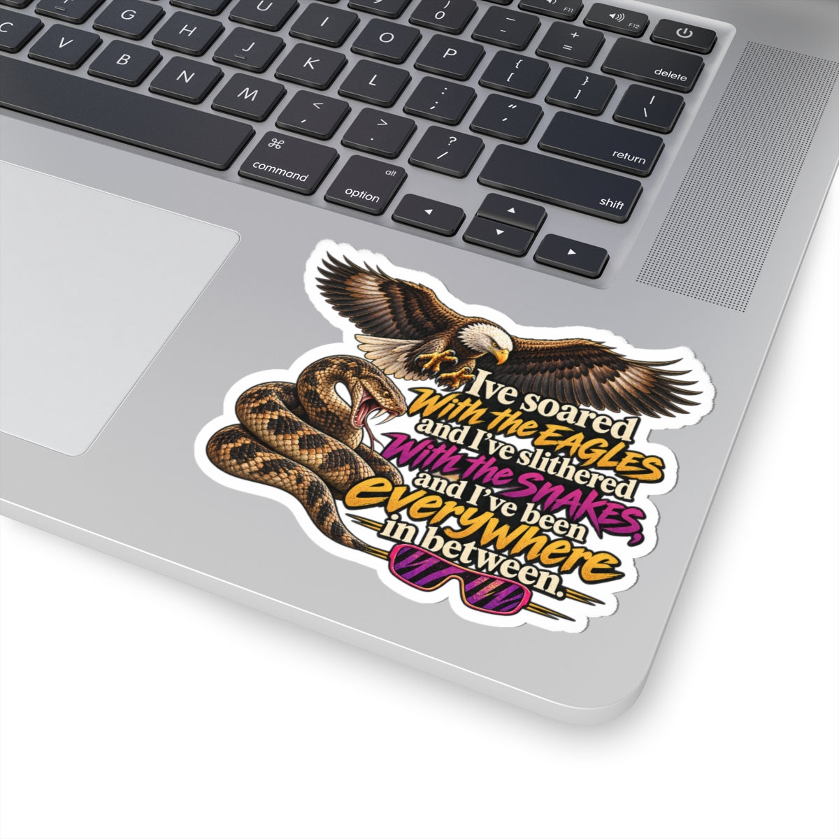 Macho Man - Kiss-Cut Sticker
