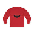 Midnight Bat Emblem - Unisex Ultra Cotton Long Sleeve Tee