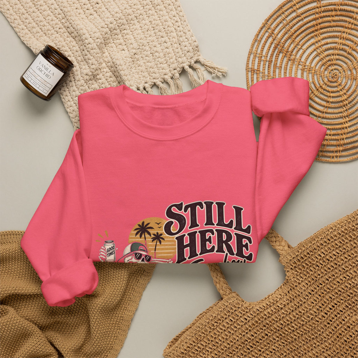 Still Here Somehow - Crewneck Sweatshirt