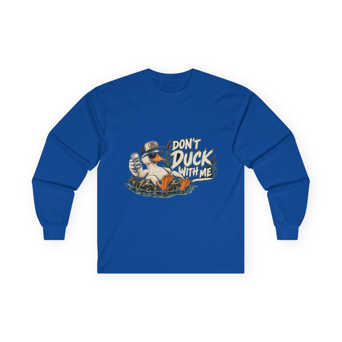 Duck With Me Camo - Unisex Ultra Cotton Long Sleeve Tee
