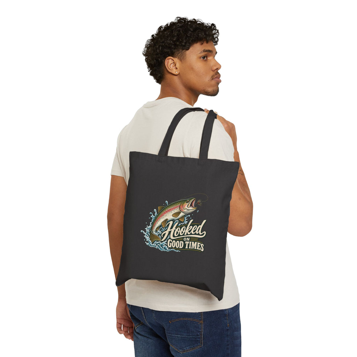 Hooked on Good Times - Canvas Tote