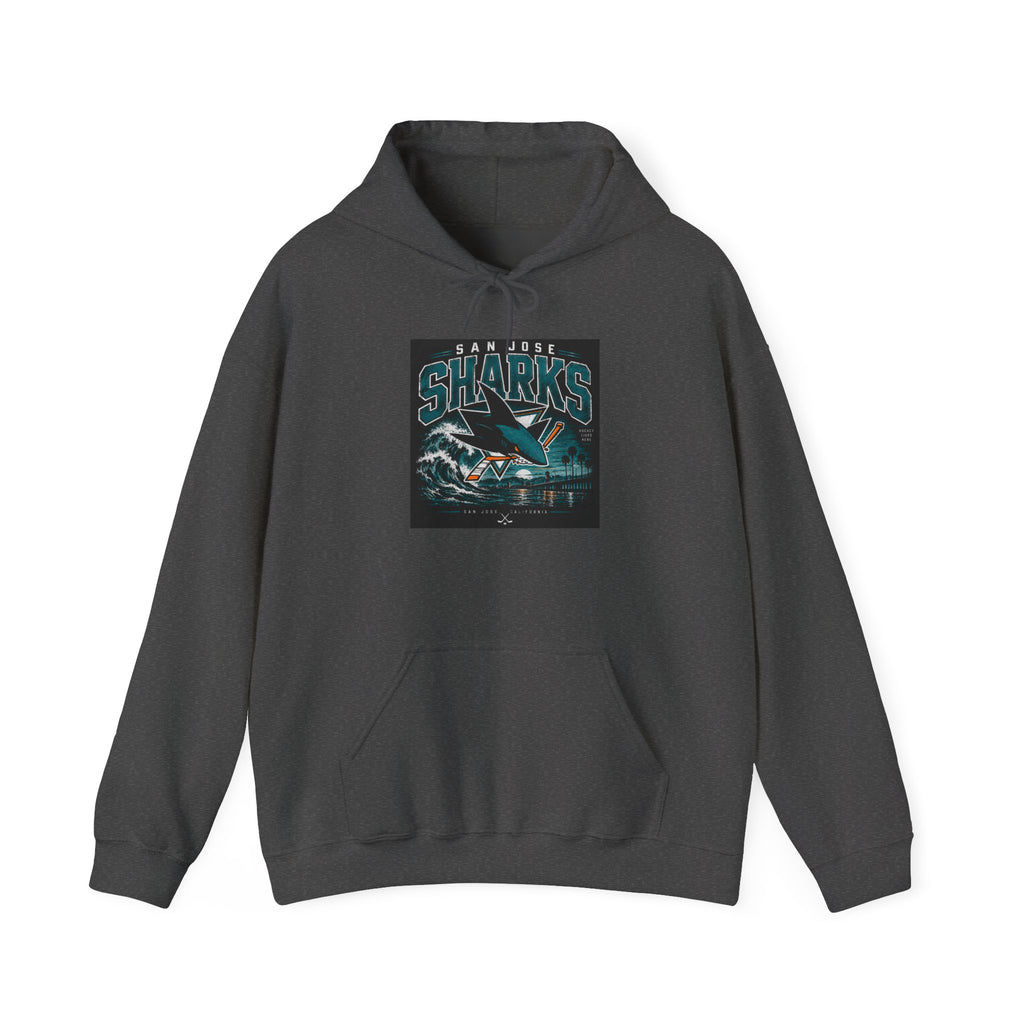 Sharks Wave Hockey Tee - Hoodie